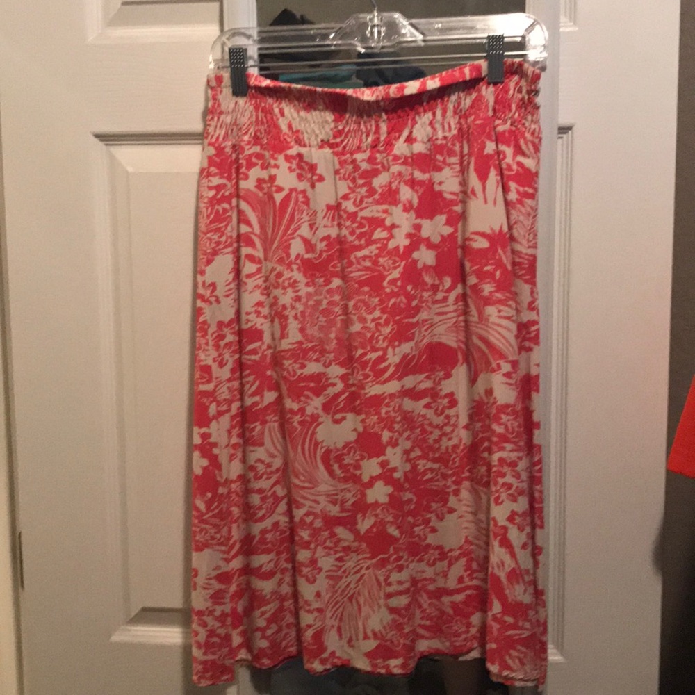 J. Jill tropical Skirt